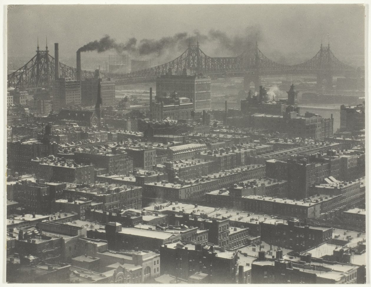 Från rum "3003" - The Shelton, New York, mot nordost av Alfred Stieglitz
