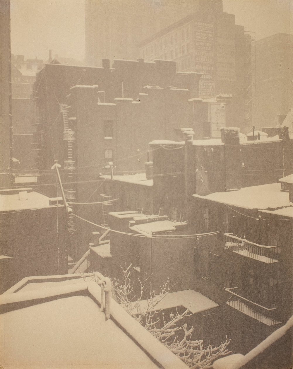 Från bakfönstret 291, 1915. av Alfred Stieglitz