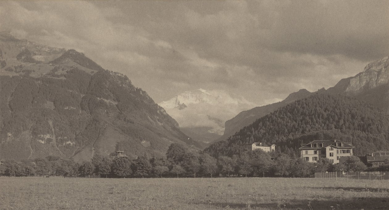 Från Höheweg, Interlaken av Alfred Stieglitz
