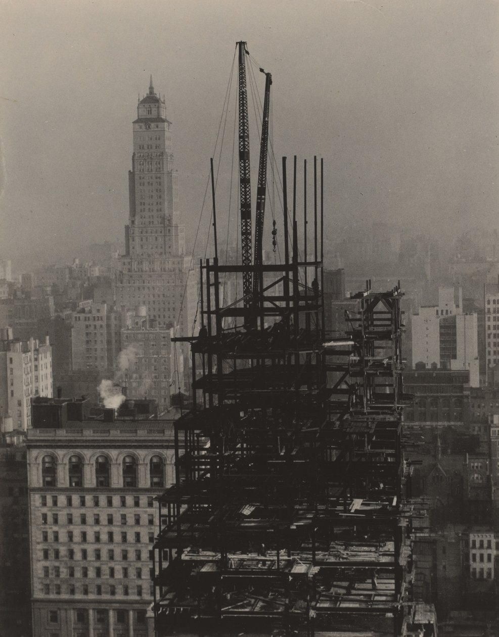 Från Shelton, New York, 30:e våningen, med utsikt mot norr av Alfred Stieglitz