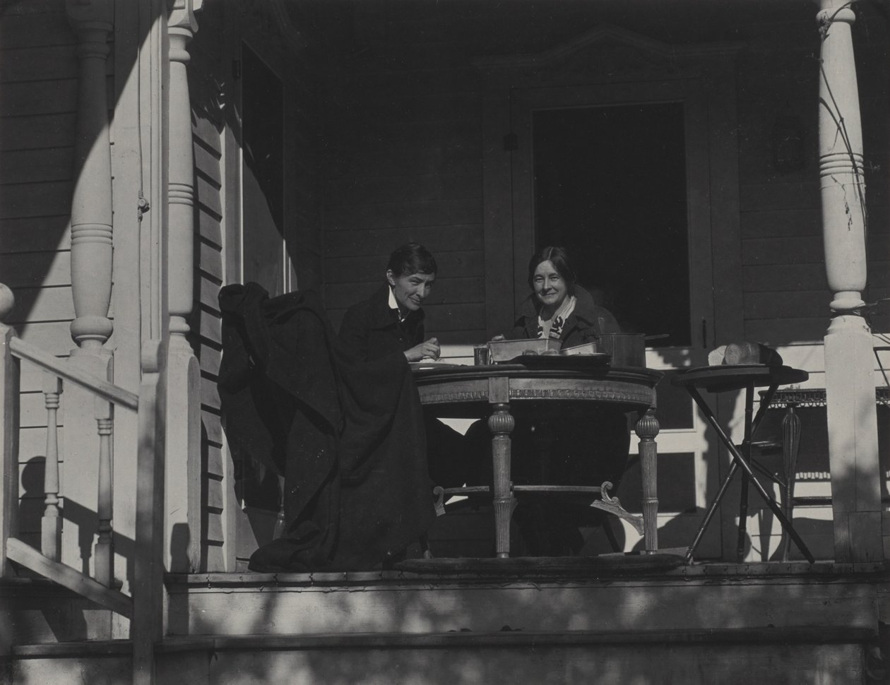 Georgia och Ida O’Keeffe av Alfred Stieglitz