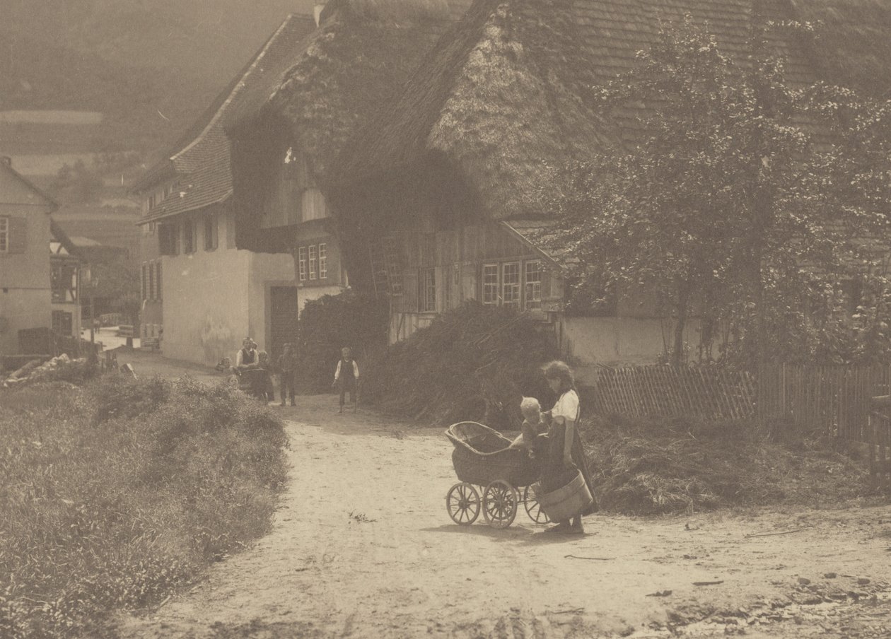 Barn från Gutach av Alfred Stieglitz