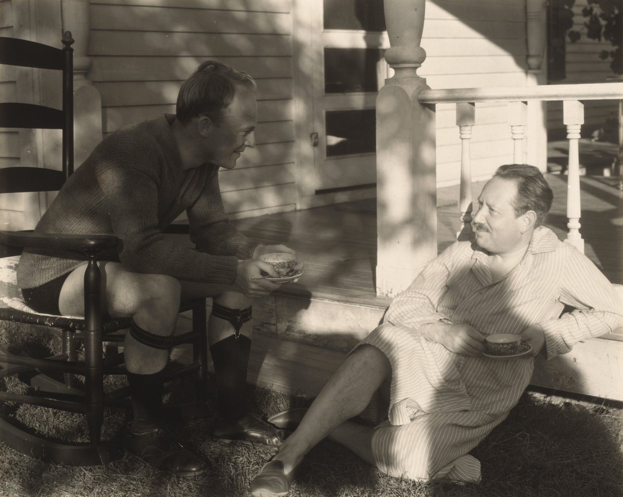 Jerome Mellquist och Paul Rosenfeld, Lake George av Alfred Stieglitz