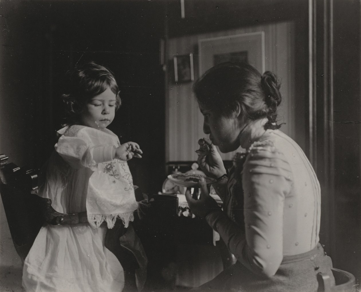 Kitty och Emmy Stieglitz av Alfred Stieglitz