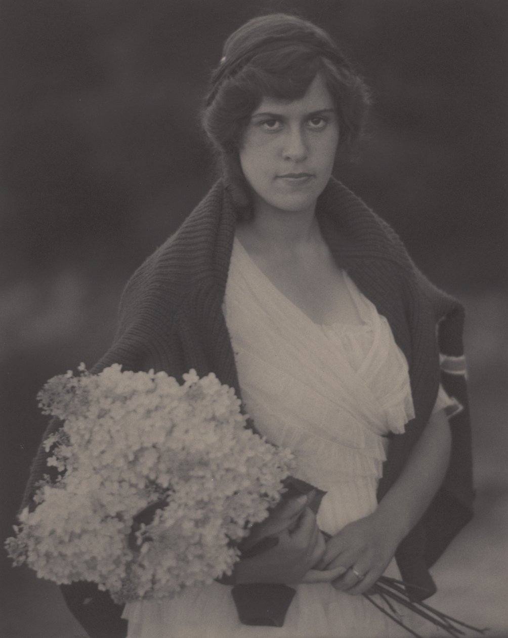Kitty vid Lake George av Alfred Stieglitz