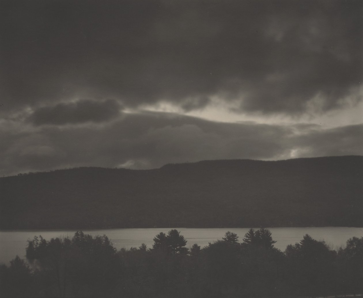 Lake George av Alfred Stieglitz