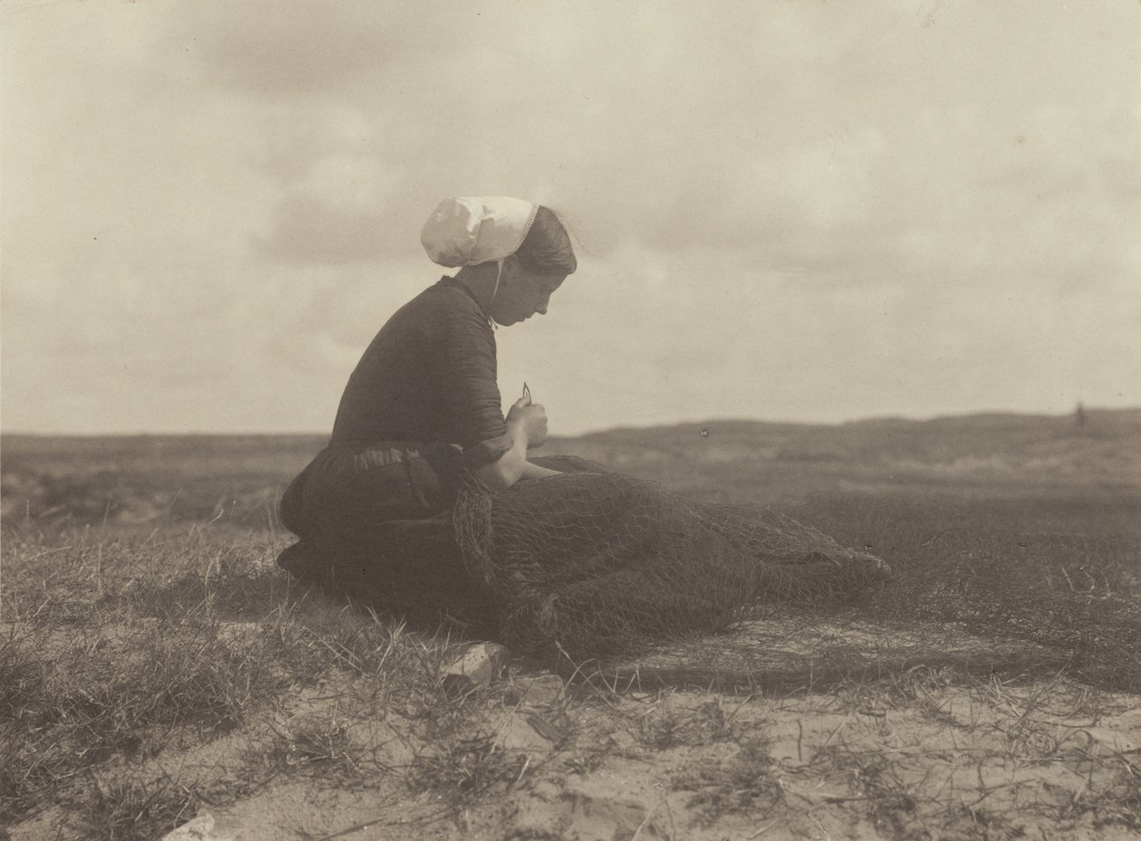 Lagning av nät av Alfred Stieglitz