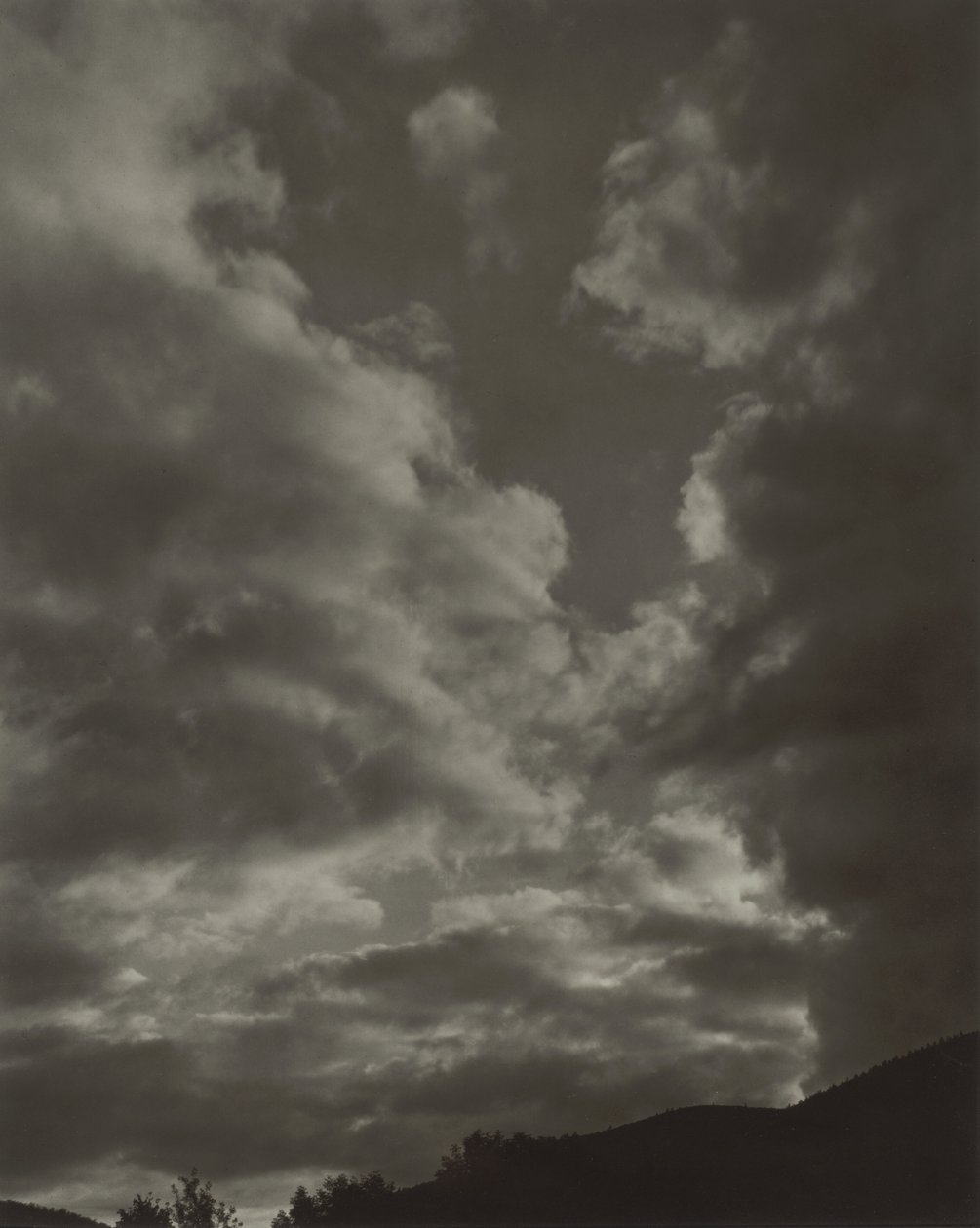 Musik - En svit med tio molnfotografier, nr II av Alfred Stieglitz