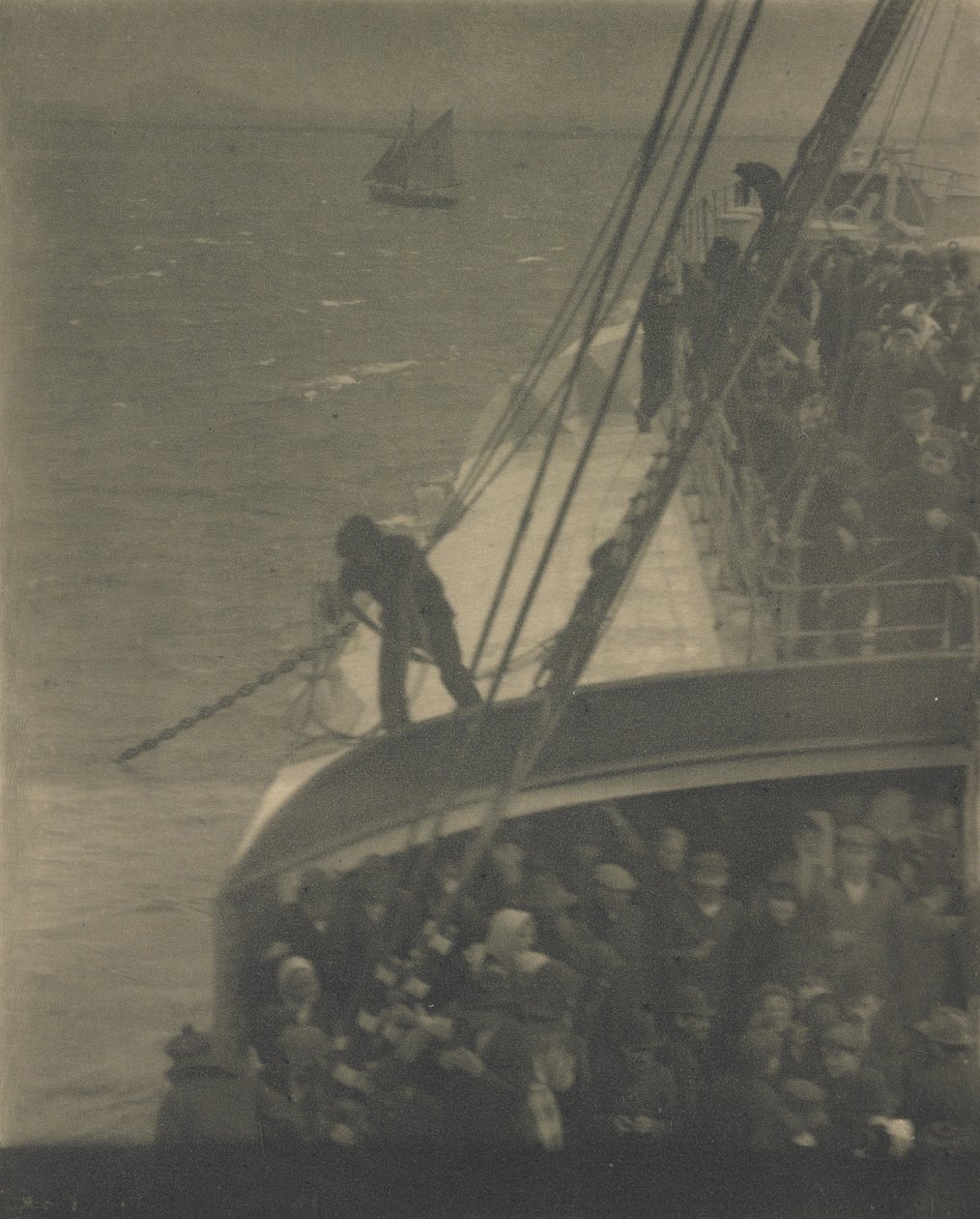 Närmar sig land av Alfred Stieglitz