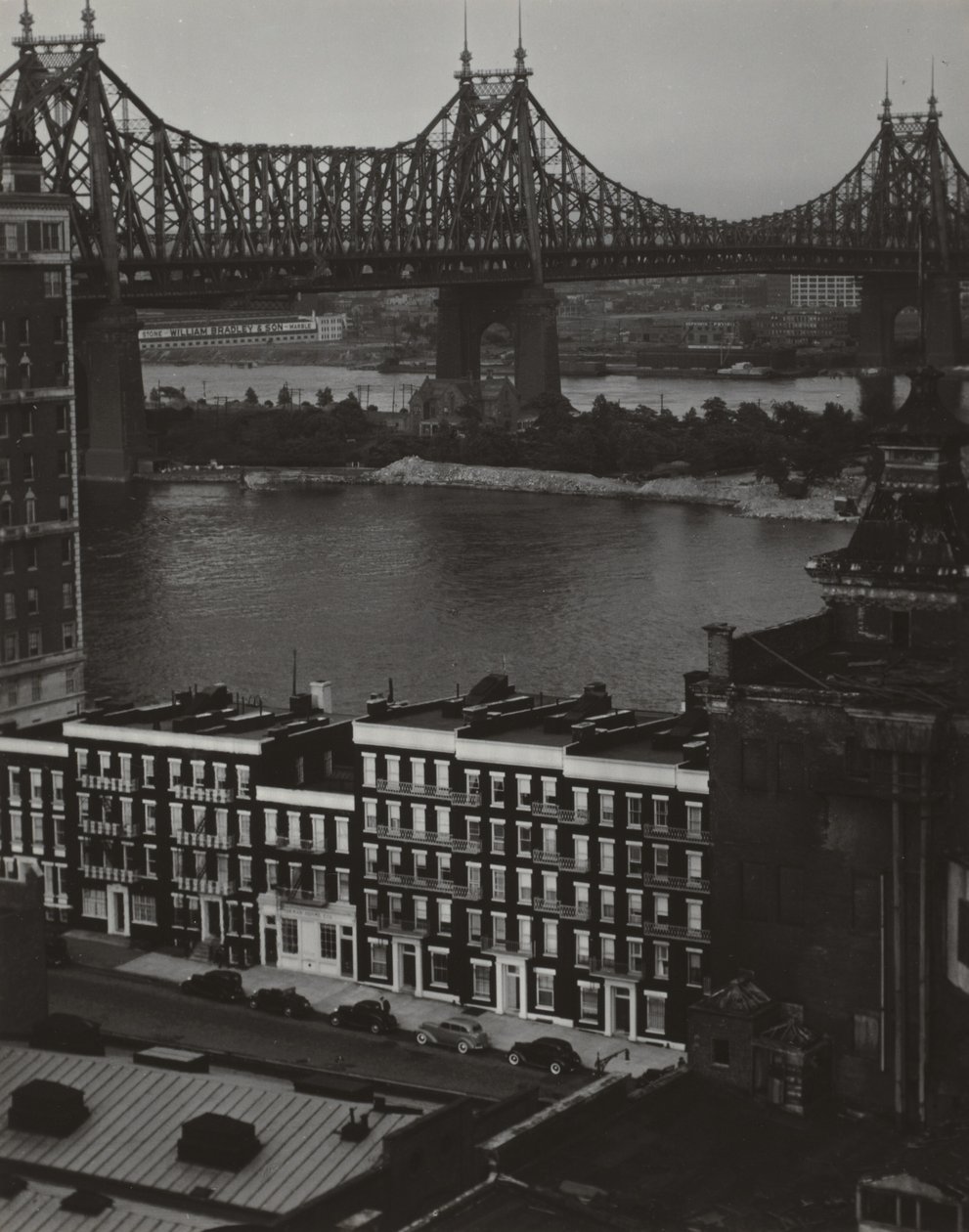 New York från 405 E 54th Street av Alfred Stieglitz