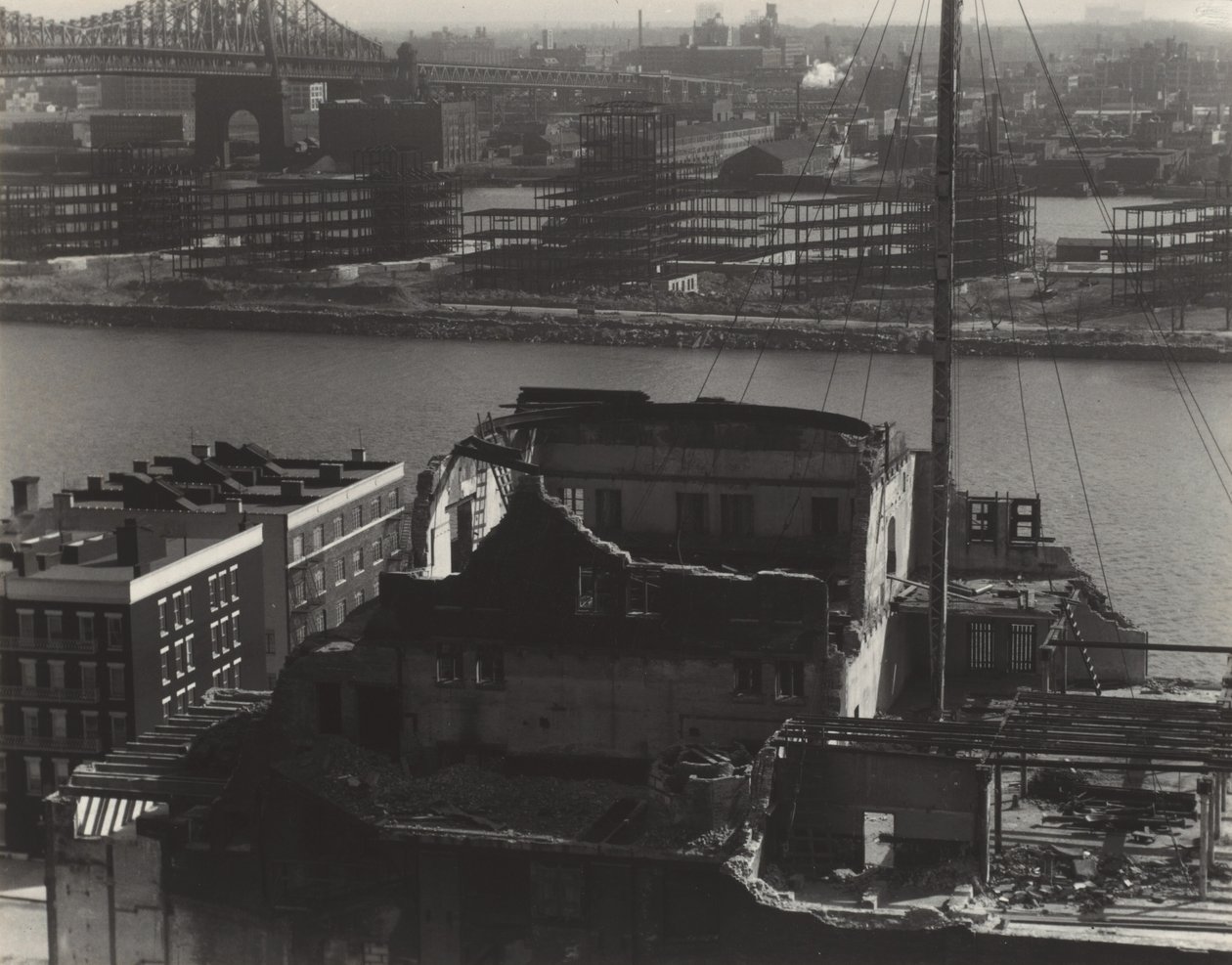 New York från 405 E 54th Street av Alfred Stieglitz