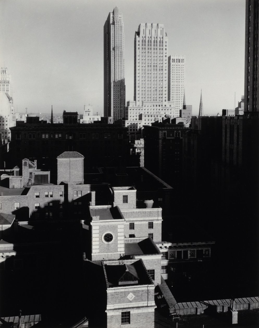 New York sett från Shelton av Alfred Stieglitz