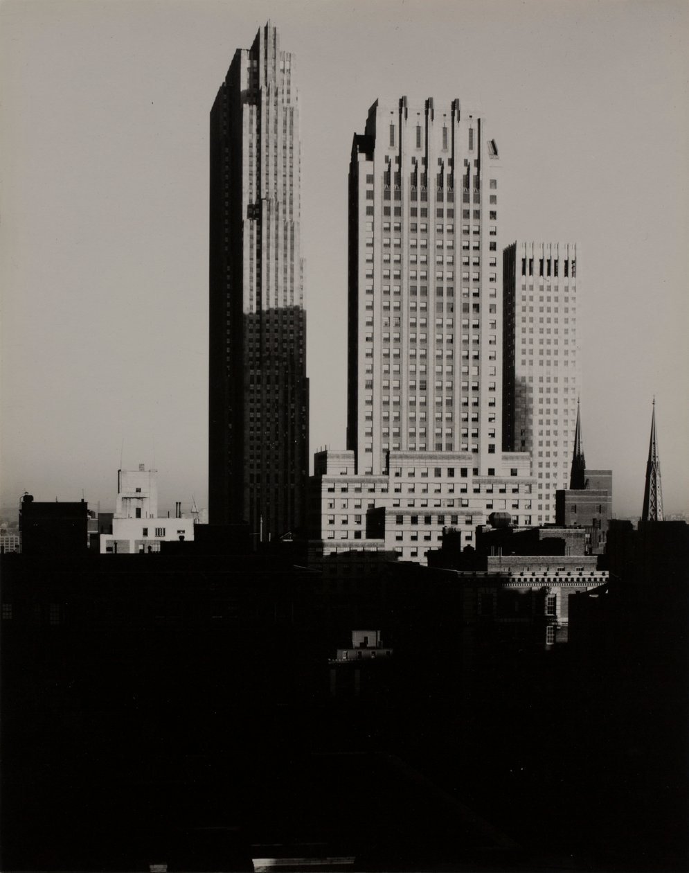 New York sett från Shelton av Alfred Stieglitz