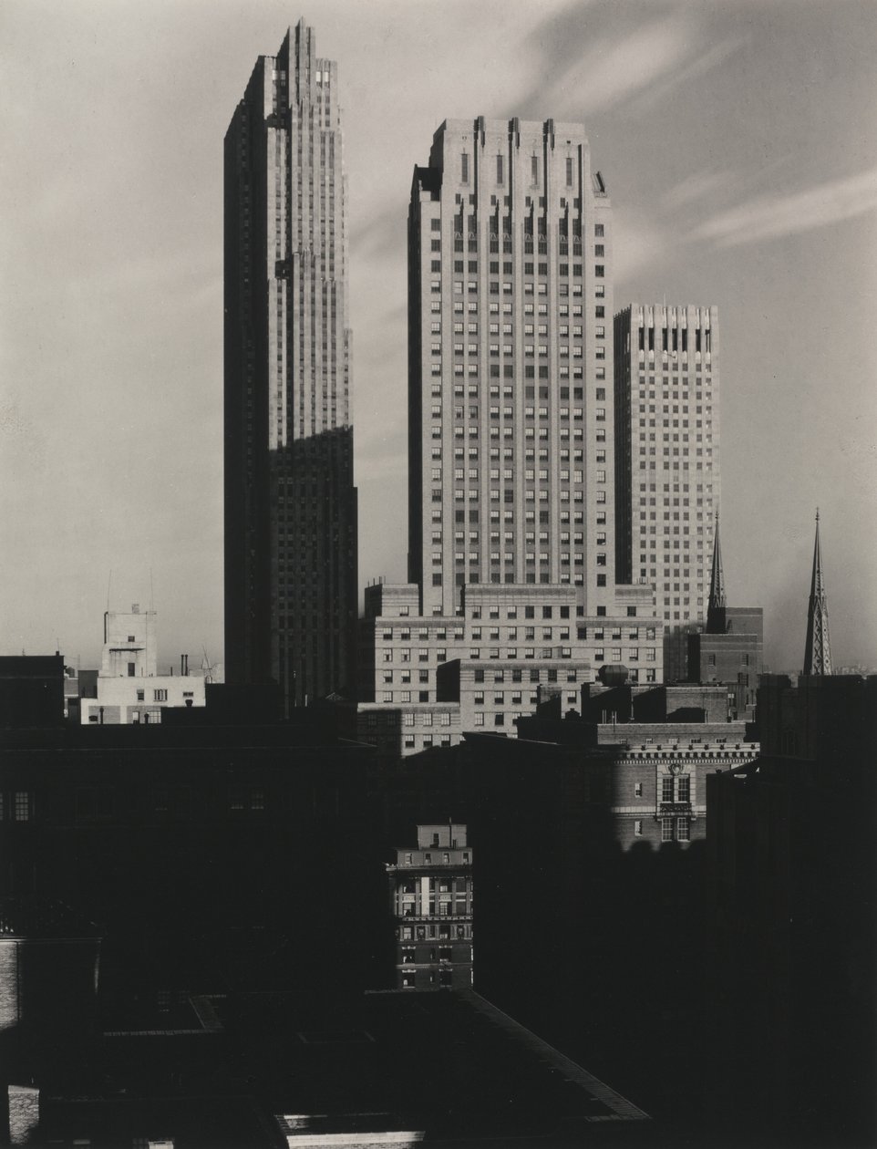 New York sett från Shelton av Alfred Stieglitz