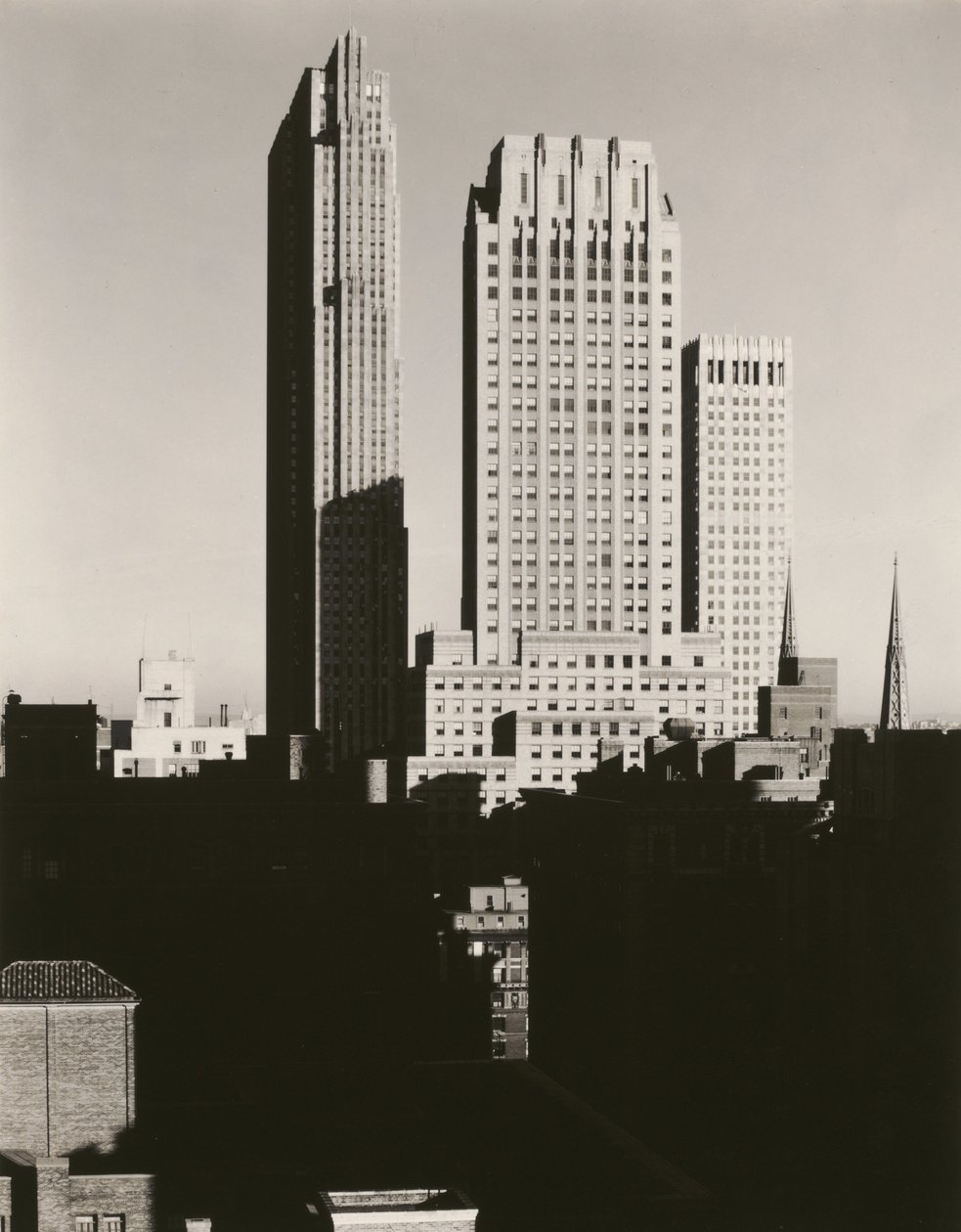 New York sett från Shelton av Alfred Stieglitz