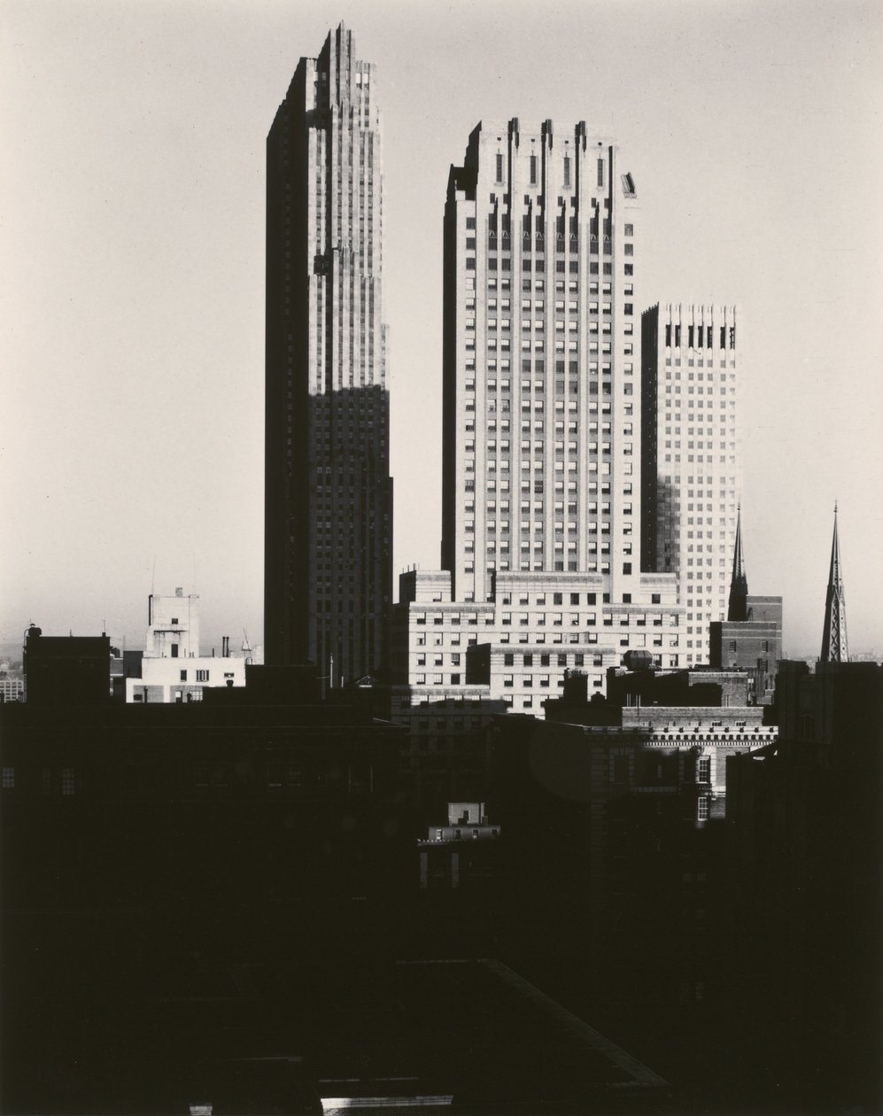 New York från Shelton av Alfred Stieglitz