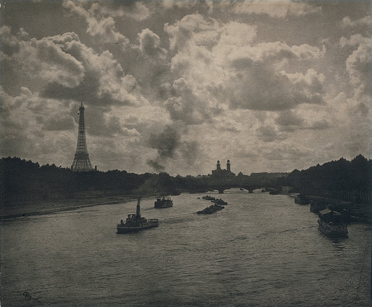 Paris: Seine av Alfred Stieglitz
