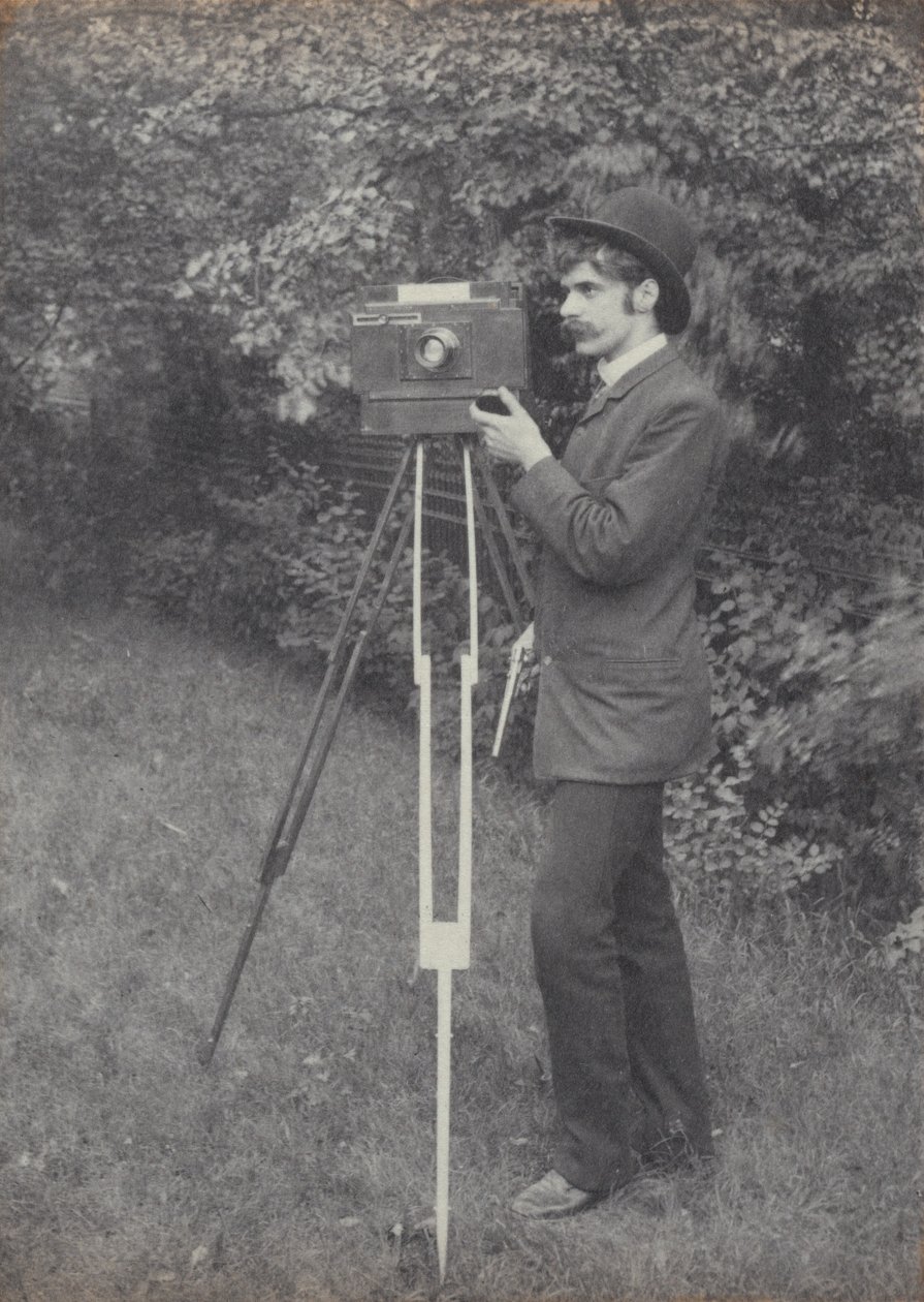 Självporträtt, Freienwalde m.fl. av Alfred Stieglitz