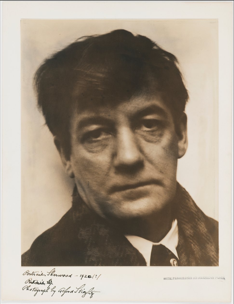 Sherwood Anderson av Alfred Stieglitz