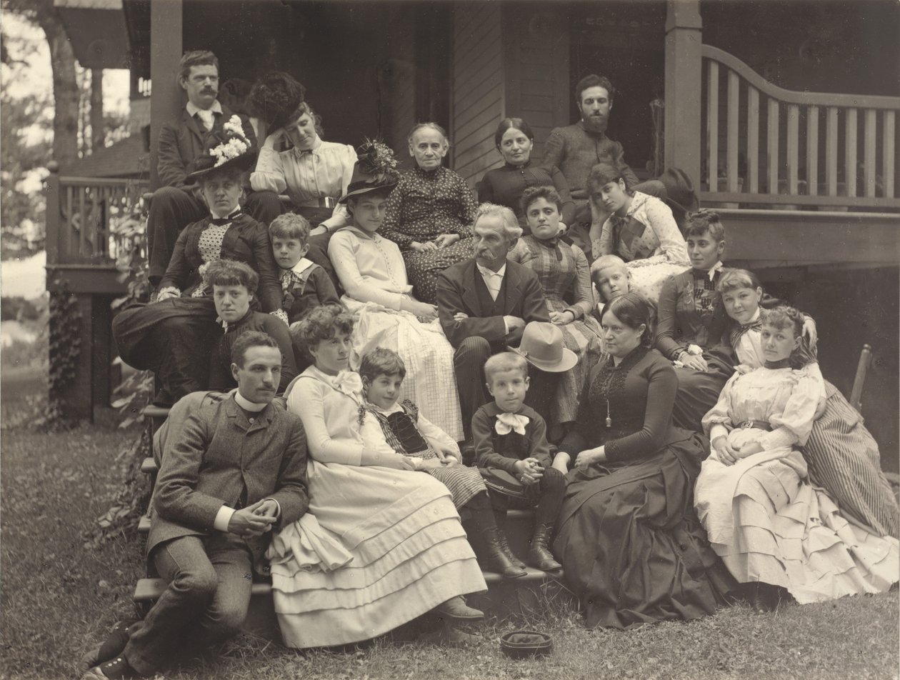 Familjen Stieglitz i Oaklawn, Lake George av Alfred Stieglitz