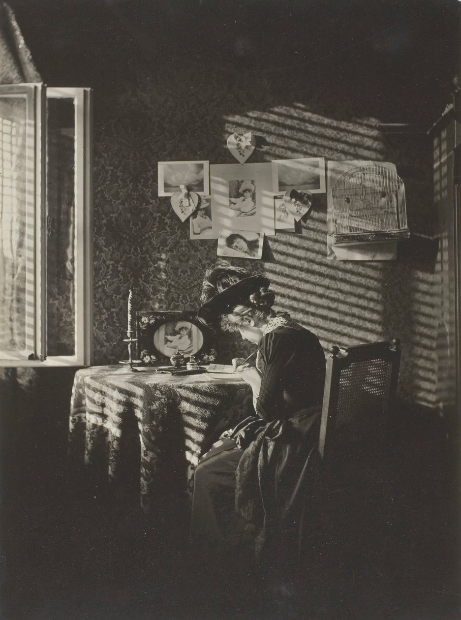 Sun Rays - Paula, Berlin, 1889, tryckt 192039. av Alfred Stieglitz