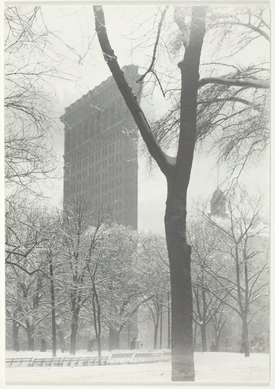The Flatiron, 1903, tryckt 192039. av Alfred Stieglitz