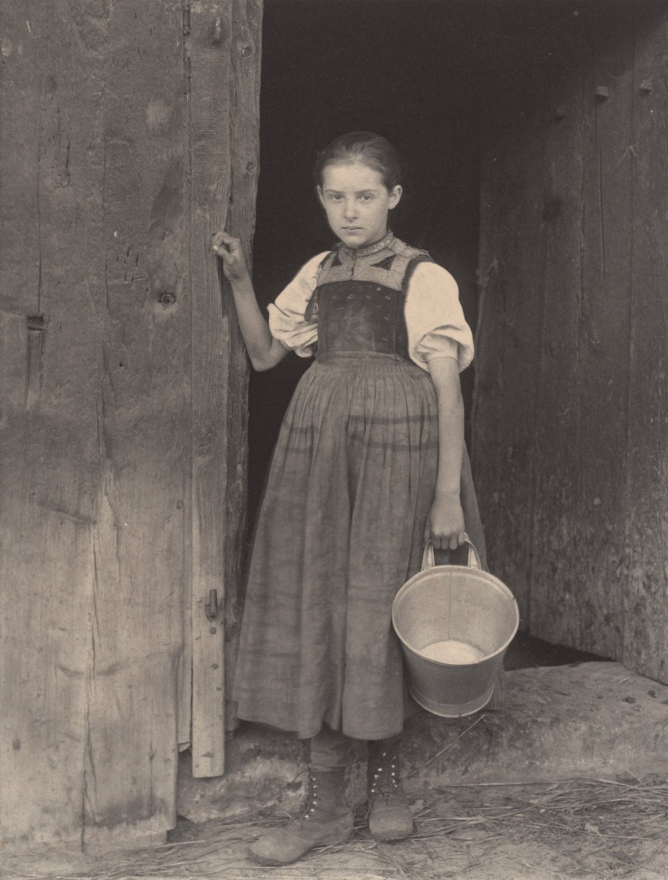 Den lilla mjölkflickan av Alfred Stieglitz