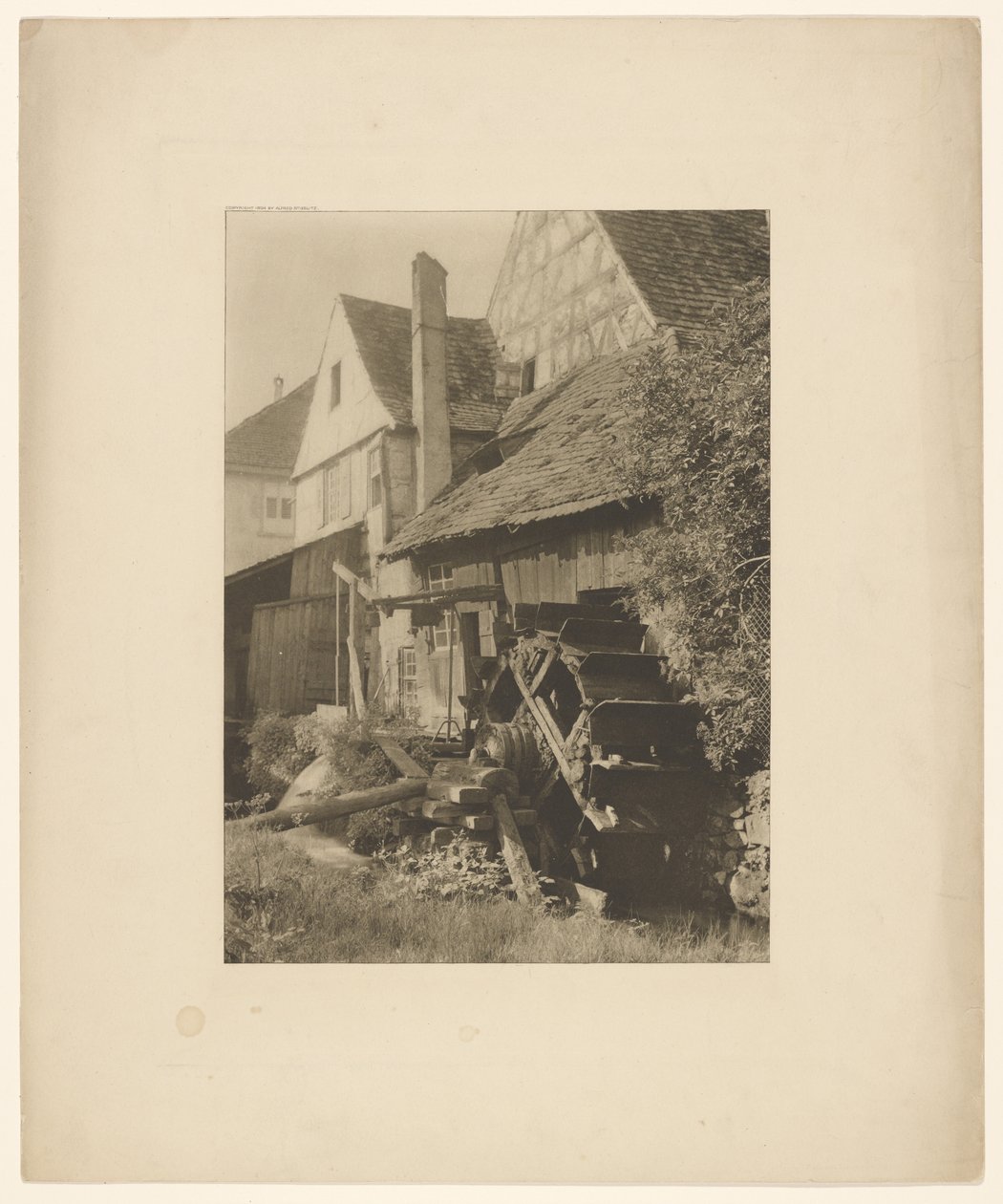 Den gamla kvarnen av Alfred Stieglitz