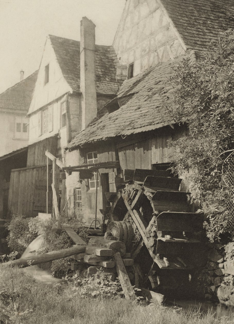 Den gamla kvarnen av Alfred Stieglitz