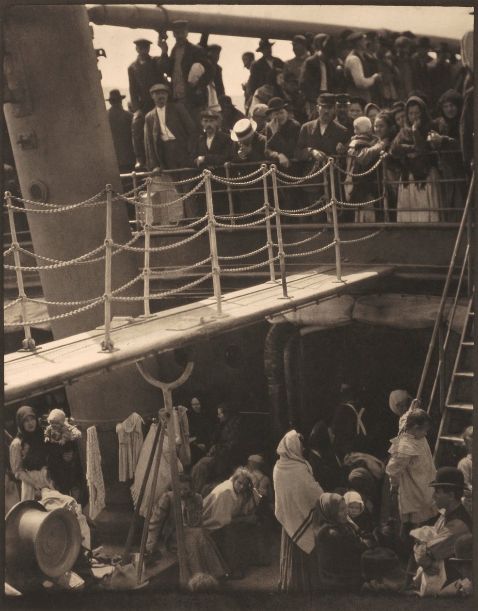 The Steerage av Alfred Stieglitz