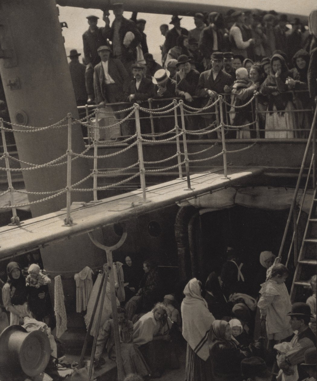 Mellandäcket av Alfred Stieglitz