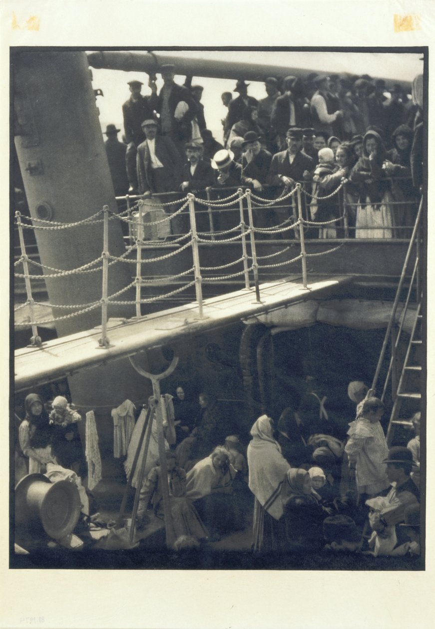The Steerage, från tidningen 291, nr. 7–8 av Alfred Stieglitz