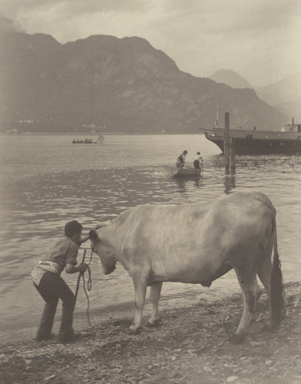 Det ofrivilliga badet av Alfred Stieglitz