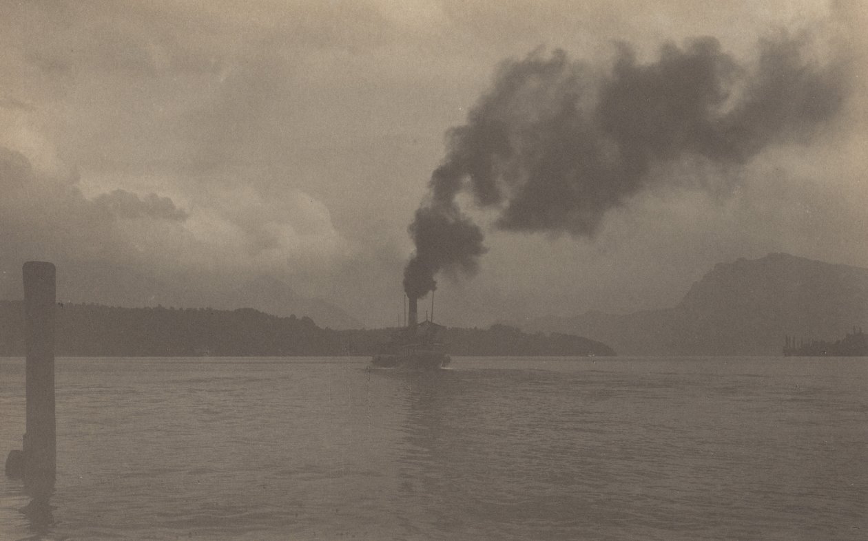 Skymning av Alfred Stieglitz