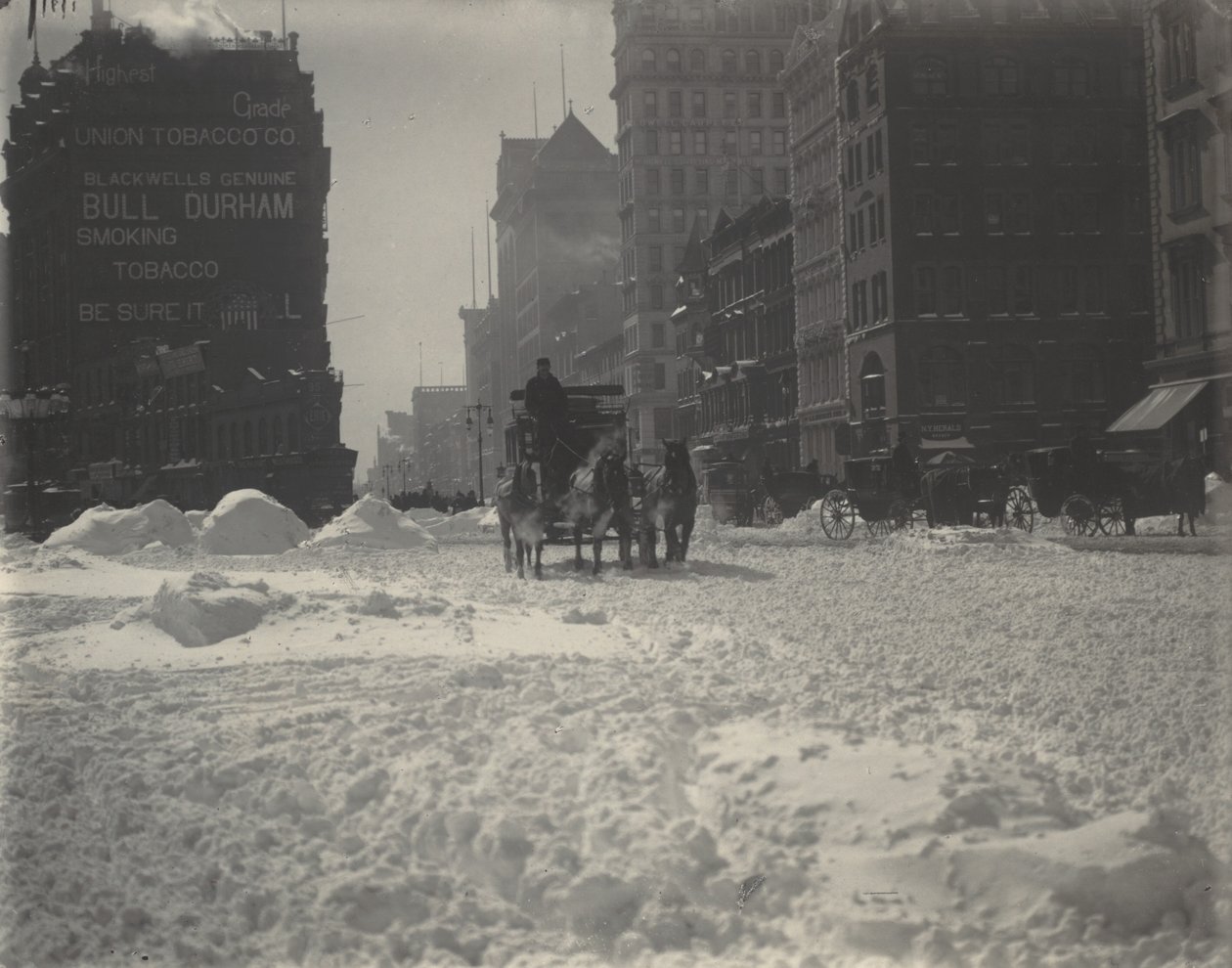 Vinter, New York av Alfred Stieglitz