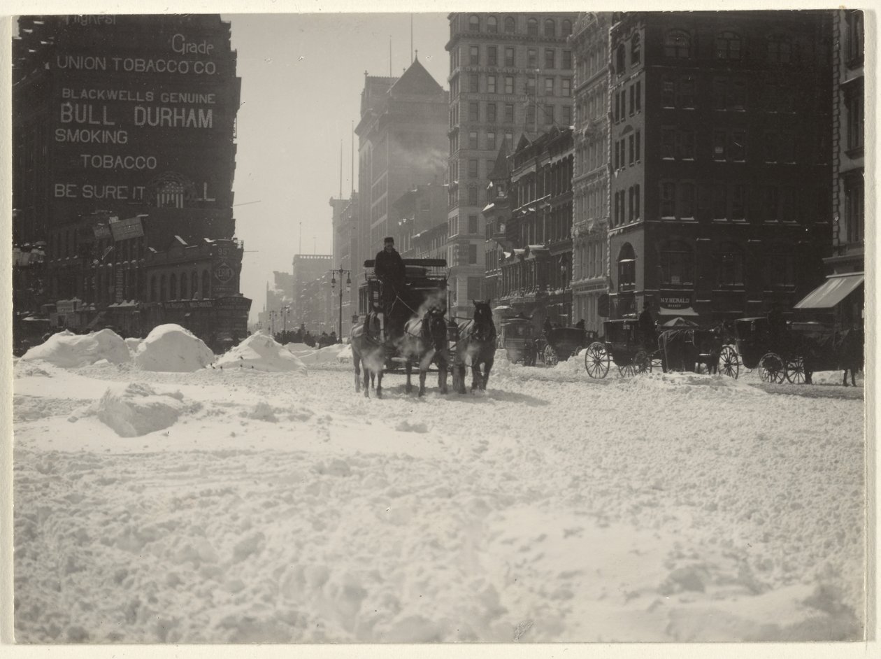 Vinter, New York av Alfred Stieglitz
