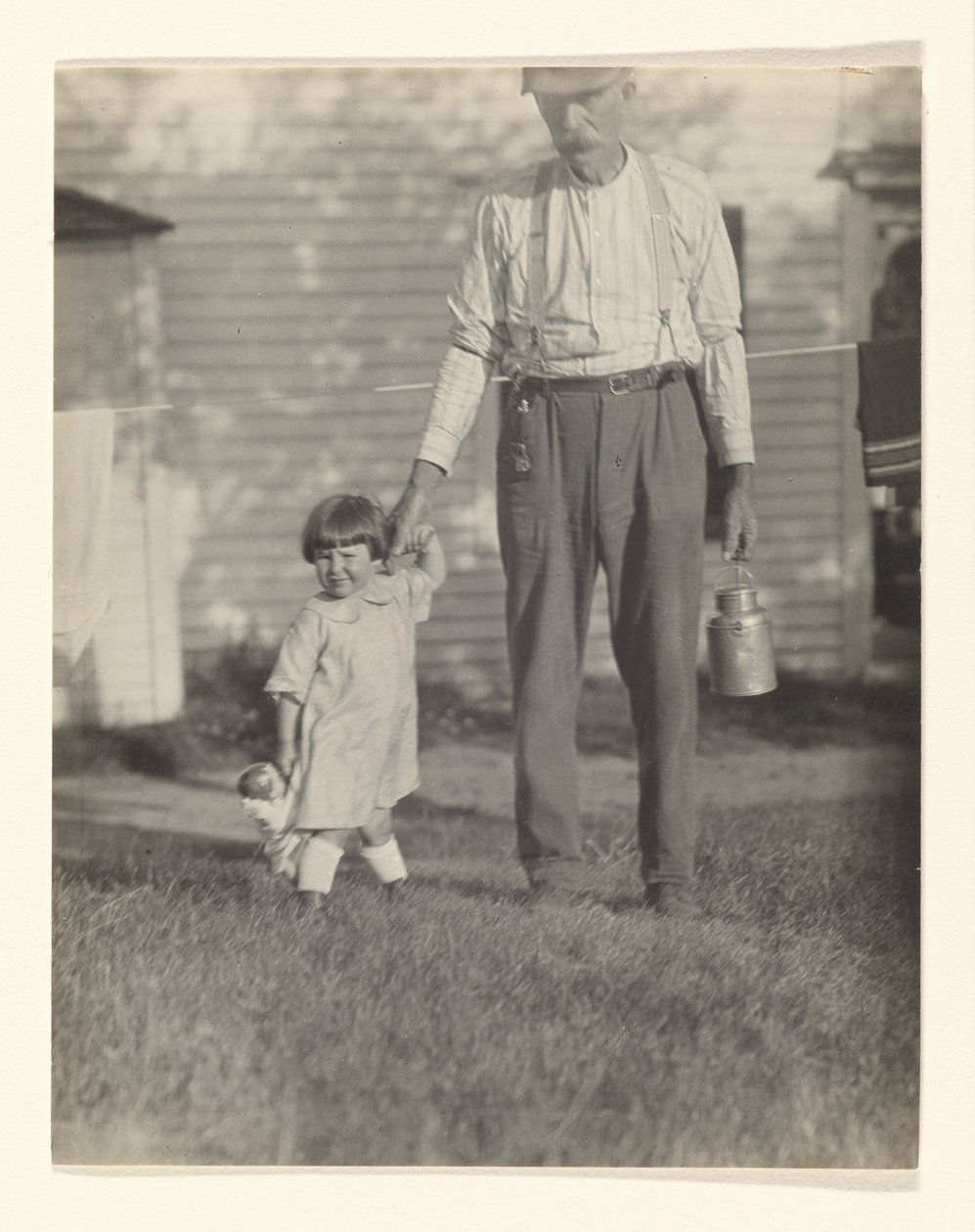 [Yvonne Boursault  Fred Varnum, Lake George] av Alfred Stieglitz