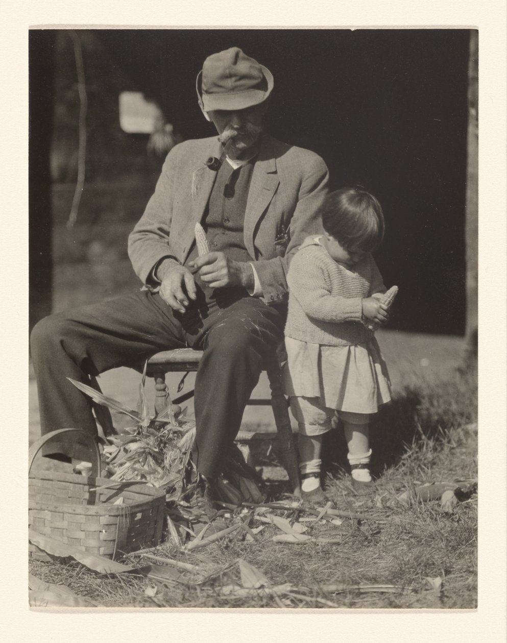 [Yvonne Boursault  Fred Varnum, Lake George] av Alfred Stieglitz