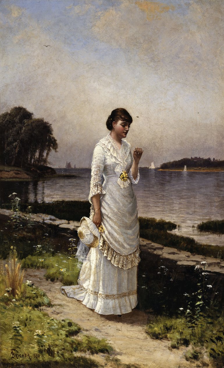 Förlovningsringen, 1880 av Alfred Thompson Bricher