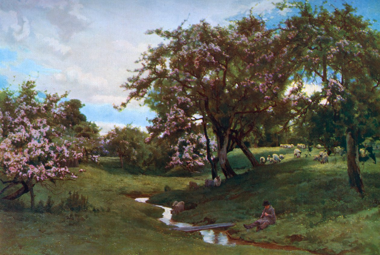 `När naturen målade allt gay, 1887, 1912. av Alfred William Parsons