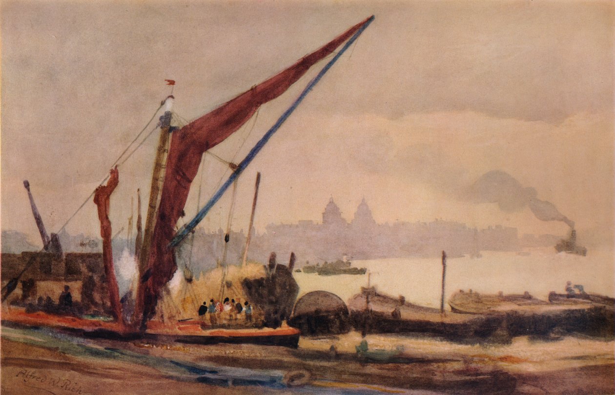 Greenwich, c1897 av Alfred William Rich