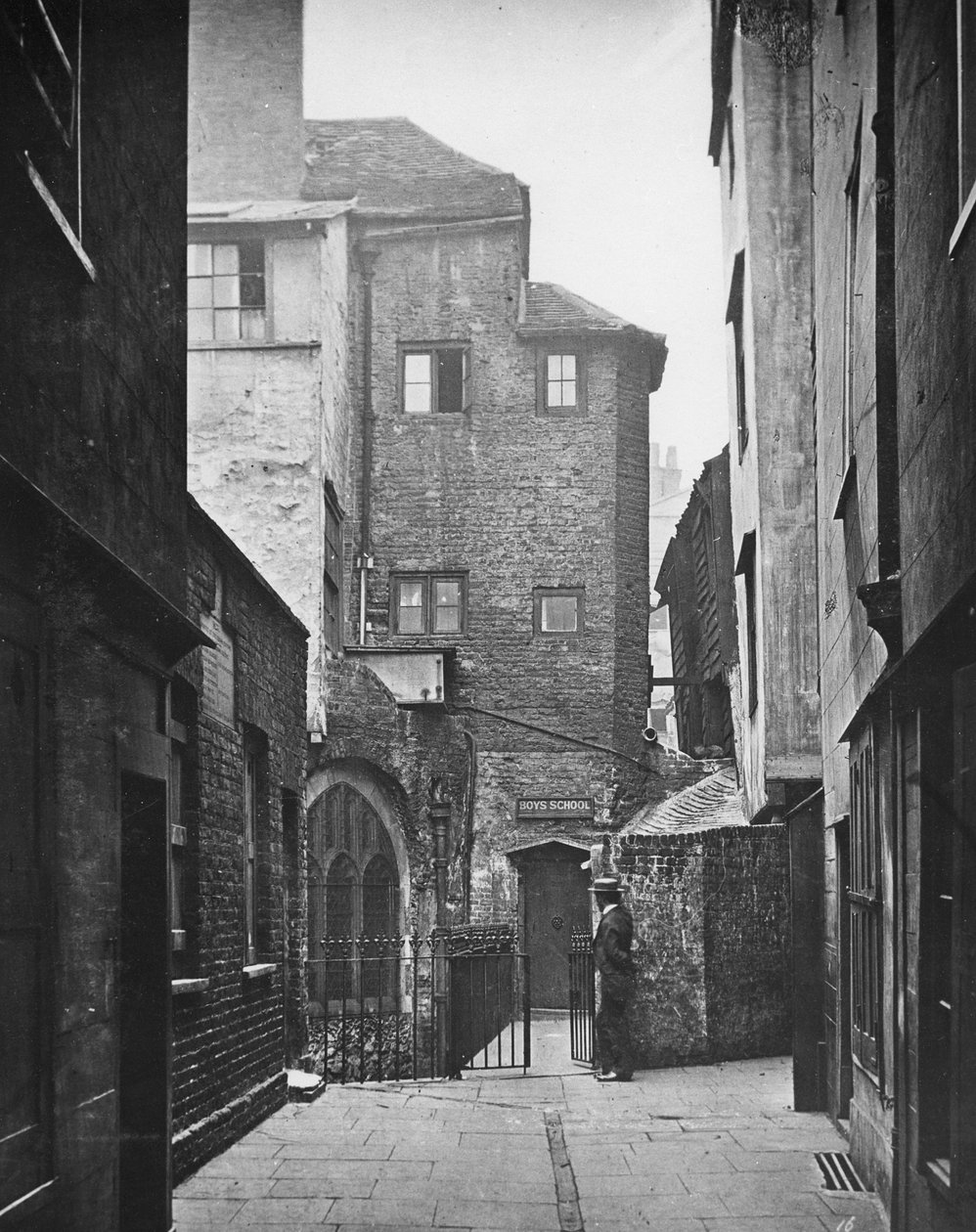 St. Bartholomews The Great och Cloth Fair, c.1877 av Alfred and John Bool