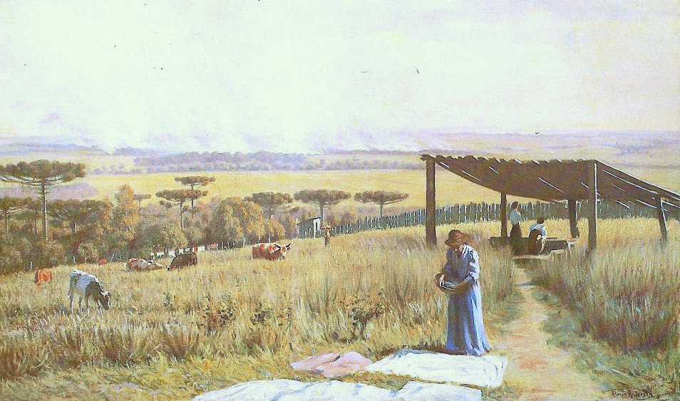  Queimadas ou Lavadeiras av Alfredo Andersen