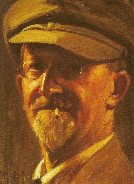 Self-portrait av Alfredo Andersen