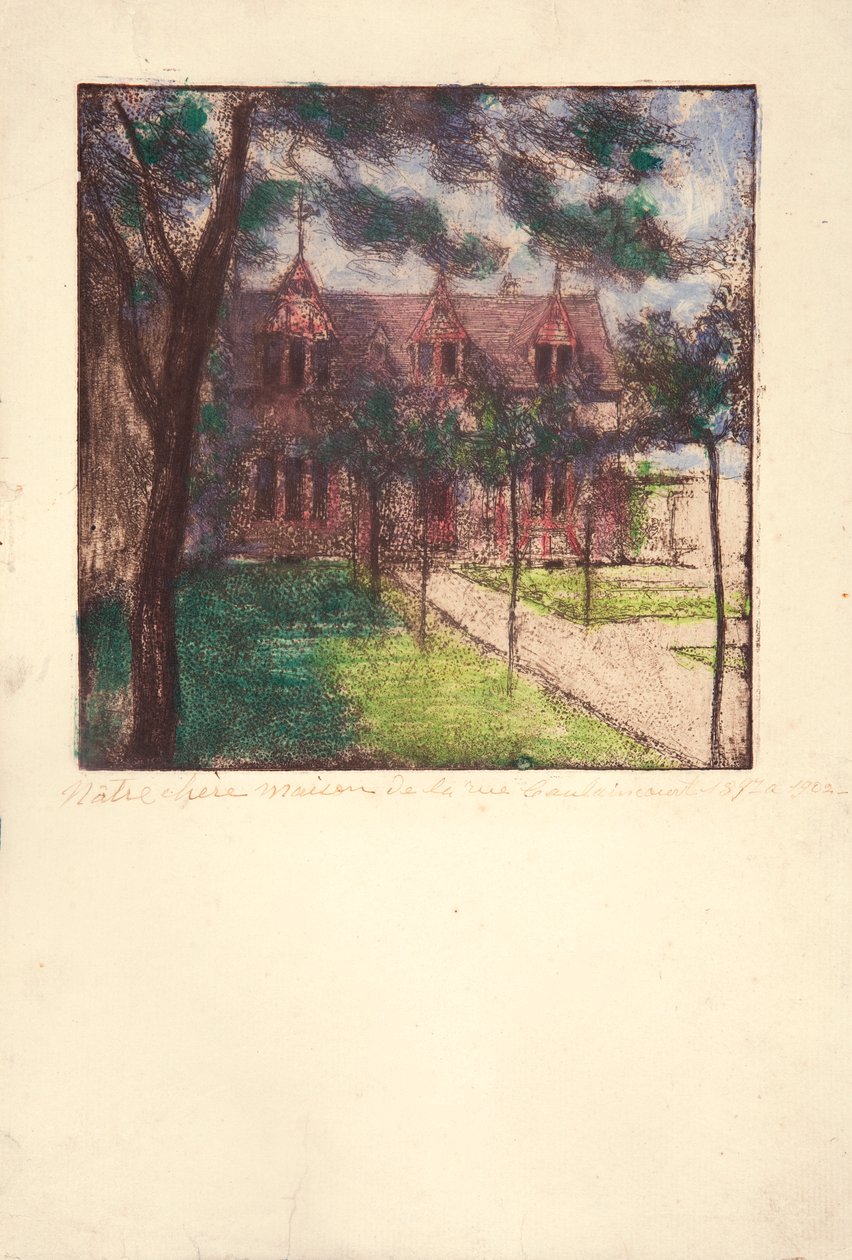 Notre chère maison de la Rue Caulaincourt av Alfredo Müller