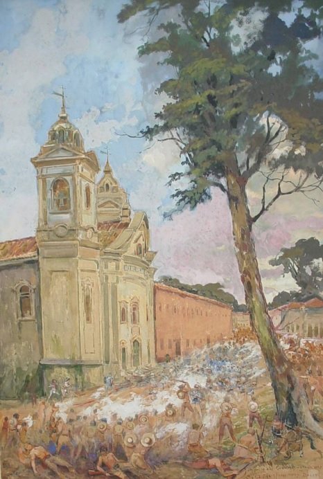 Cabanos attacking the Trem av Alfredo Norfini