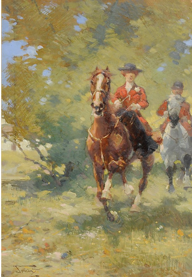Vagn i skogen av Alfredo Tominz
