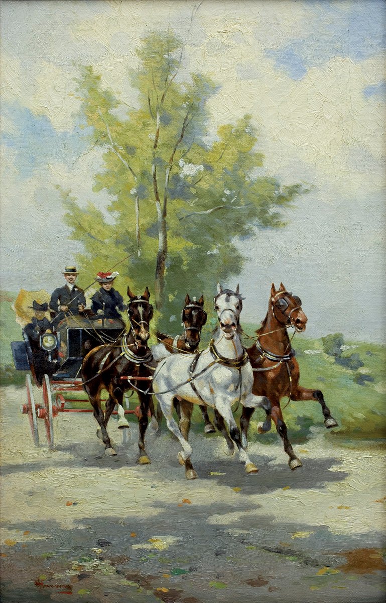 Carriage ride av Alfredo Tominz