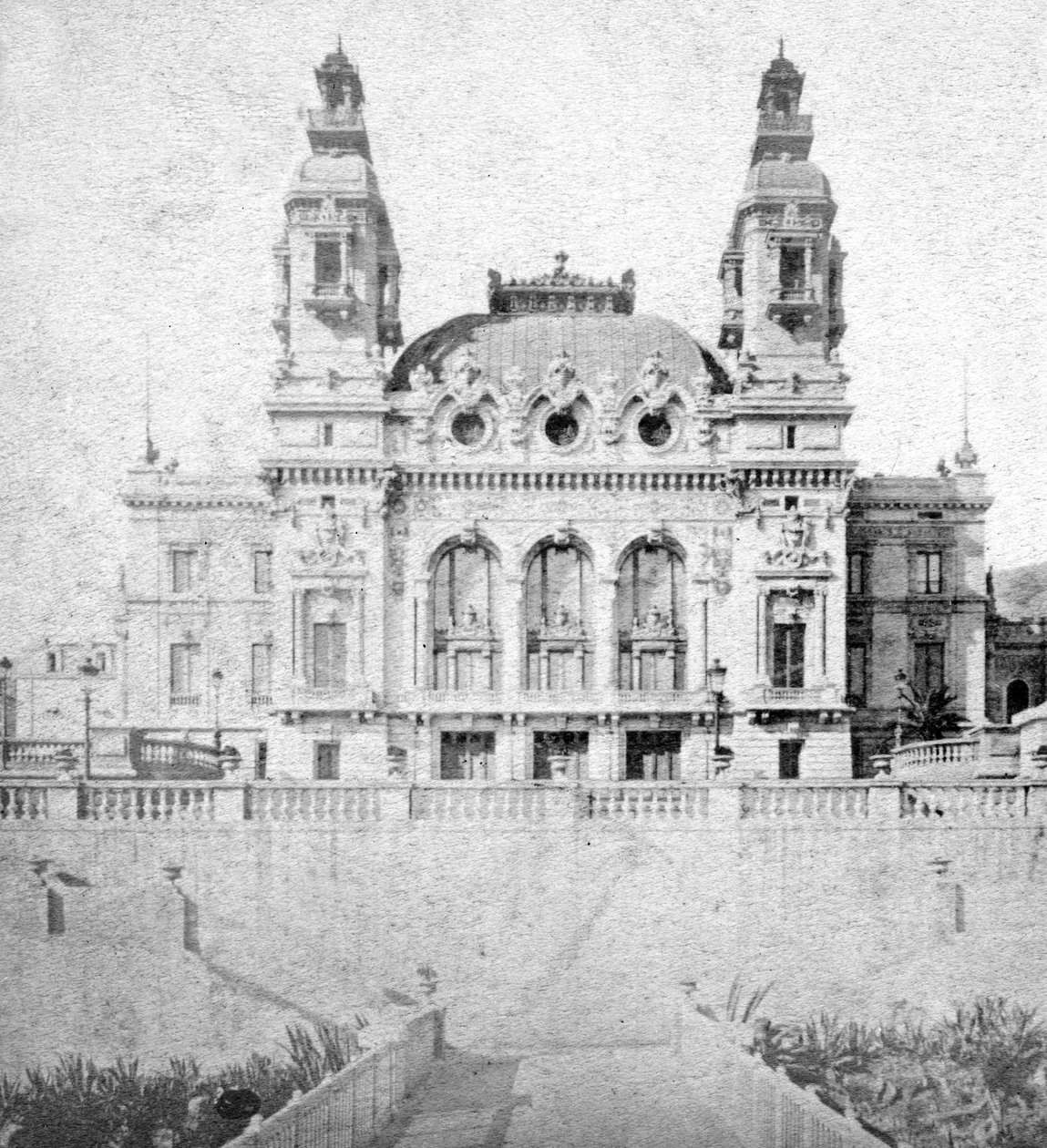 Kasinot i Monte Carlo, Monaco, sent 1800-tal. av Alfredo Noack