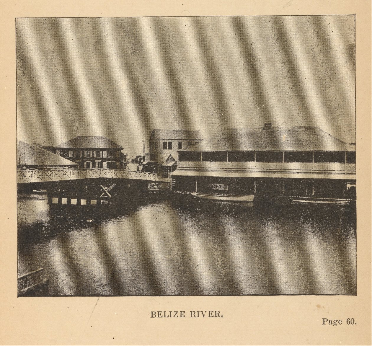Belize River av Alice D. Le Plongeon